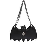 Dinntty Halloween Bat Crossbody Bag, Pu Leather Shoulder Bag Vintage Hand Tote Bag Single Bag Halloween Gothic Purse for Women Girls