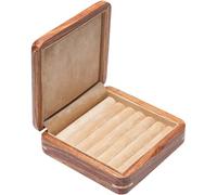 Dinntty Jewelry Storage Box Luxury Wood Packing Display Jewelry Box Wedding Ring Stud Earring Cuff-link Organizer