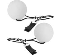 Dinntty Led Poi Ball Belly 2pcs Adjustable Rgb Thrown Ball Hand Prop Performance for Professional Belly Dance Props for All Ages