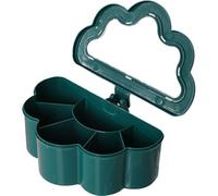 Dinntty Seasoning Box with Lid Cloud Style Spice Jars Set 6 Grid Seasoning Organizer Hermetic Waterproof for Herbs Spice