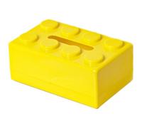 Dinntty Spring Building Block Tissue Box Wall-mounted Paper Holder Bathroom Punch-free Waterproof Face Towel Storage Box