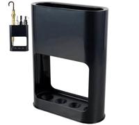 Dinntty Umbrella Stand Holder with Removable Drip Tray Plastic Umbrella Stand Rack for Long Short Umbrellas Indoor Storage Rack