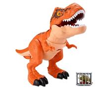 Dino Adventure Figure Pack - Press Mouth Action Dinosaur Toys With Carry Cage Organizer | Flexible Joint Movement Design, Fun Early Learning Educational Toy For Children Boys Girls Cognitive