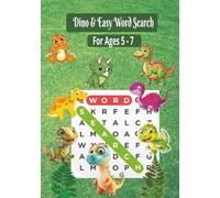 Dino And Easy Word Search: Word Puzzle for ages 5-7