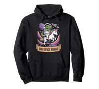 Dino Astronaut Unicorn Space Ranger Pullover Hoodie