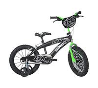 Dino Bikes 16" Inch BMX Black/Green Kids Children Unisex Speed Bike Bicycle New