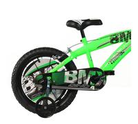 Bike 14 BMX for Child with Shield and Training Wheels Free Style Dino Bikes