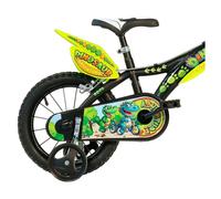 Dino Bikes Dino Adventure 14´´ Bike 4-6 Years Black / Yellow