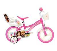 Dino Bikes Dino Barbie Rosa 12in Kids Girls Bike - Pink