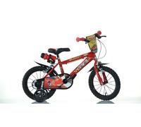 Dino Bikes - 14 Inch Children's Bicycle Cars - Boys Bike with Removable Stabilisers from 3 Years