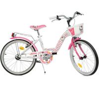 Dino Bikes Dino Hello Kitty 20In Kids Bike - White/pink