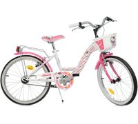 Dino Hello Kitty 20in Kids Bike - White/Pink