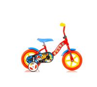 Dino Bikes Dino Paw Patrol 10" Bike - Red/Blue/Yellow in Red Dino Bikes Red