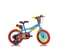 Dino Bikes Dino Pinocchio Kids 16" Wheel Bike - Blue/Red/Yellow