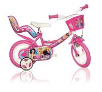 Dino Bikes Dino Princess Kids 12" Wheel Bike - Pink