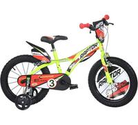 Dino Bikes Dino Raptor 14" Kids Bike - Yellow
