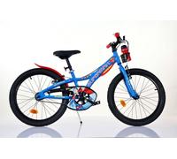Dino Bikes Dino Superman Kids 20" Wheel Bike - Blue/Red