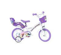 Dino Bikes Unicorn Academy 12" Bicycle, Multi