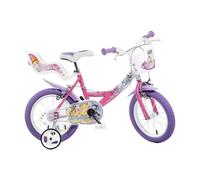 Dino Bikes Dino Winx 14In Kids Bike - Pink/white