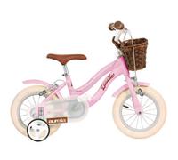 Dino Bikes Retro 12" Kids Bicycle - Pink Classic Vintage Style Bike For Children