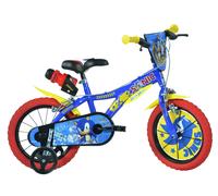 Dino Bikes Sonic The Hedgehog 14" Bicycle - Blue - 14 Inch - 4 to 7 - Blue