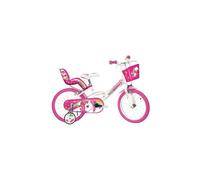 Dino Bikes Unicorn 16" Bicycle - White