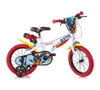 Dino Bing Kids 14in Kids Bicycle Cycling - White