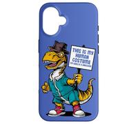 Dino Costume This Is My Human Costume I'm Really A Dinosaur Case for iPhone 16