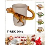 Dino Cups T-Rex Tyrannosaurus Beakers Kids Cups Dinosaur 3D 15X8Cm 300Ml