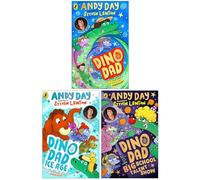 Dino Dad Series 3 Books Collection Set By Andy Day (Dino Dad, Ice Age & Big School Talent Show)