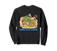 Dino Dig Crew Dinosaur Excavation Team Paleontology Kids Sweatshirt