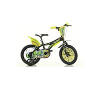 Dino Dinosaur Adventure 14in Kids Bike - Black Dino Bikes Black 14 in