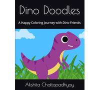Dino Doodles: A Happy Coloring Journey with Dino Friends