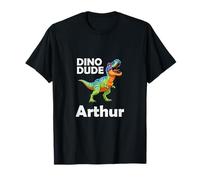 Dino Dude Arthur - Prehistoric T-Rex Fun for Little Boys T-Shirt