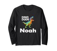 Dino Dude Noah - Prehistoric T-Rex Fun for Little Boys Long Sleeve T-Shirt