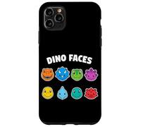 Dino Faces Cute Colorful Cartoon Dinosaurs Case for iPhone 11 Pro Max