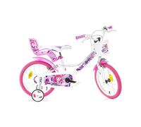 Dino Fairy 16" Kids Bike - White