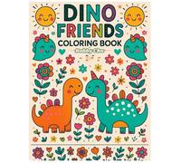 Dino Friends: Coloring Book