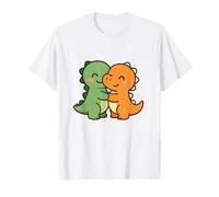 Dino Friends Forever. Cute Kawaii Dinosaur Design. T-Shirt