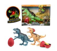 Dino Hatching Egg Toy With Sound & Light Interactive Dinosaur Toy For Kids Boys & Girls Jurassic Play Gift