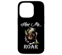Dino Hear Me Roar Funny Dinosaur Lovers Gift Case for iPhone 14 Pro