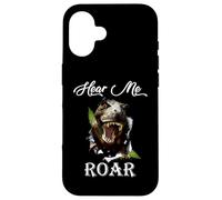 Dino Hear Me Roar Funny Dinosaur Lovers Gift Case for iPhone 16