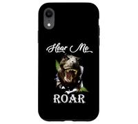 Dino Hear Me Roar Funny Dinosaur Lovers Gift Case for iPhone XR