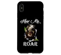 Dino Hear Me Roar Funny Dinosaur Lovers Gift Case for iPhone XS Max