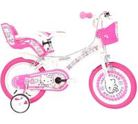 Dino Bikes 16´´ Hello Kitty Bike White,Pink 5-7 Years Boy