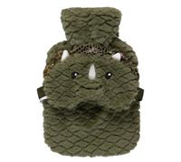 Dino Hot Water Bottle & Eye Mask - This Matching Dino Hot Water Bottle & Eye Mask is The Perfect Stocking Filler for Little Ones - Great for Cold Winter Nights