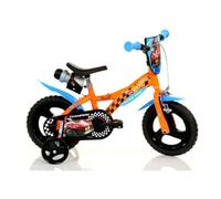 Dino Hot Wheels 12inch Kids Bike with Stabilisers - Orange