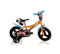 Dino Bikes Dino Hot Wheels 12inch Kids Bike with Stabilisers - Orange