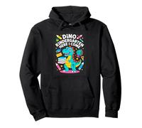 Dino Kindergarten Here I Come Back To School Pullover Hoodie