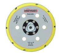 Dino KRAFTPAKET 150mm-5/16-24 Backing Plate (6 inch) for Dual Action Orbital polisher 900W & 950